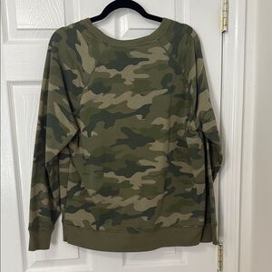 Camouflage Crewneck Sweatshirt